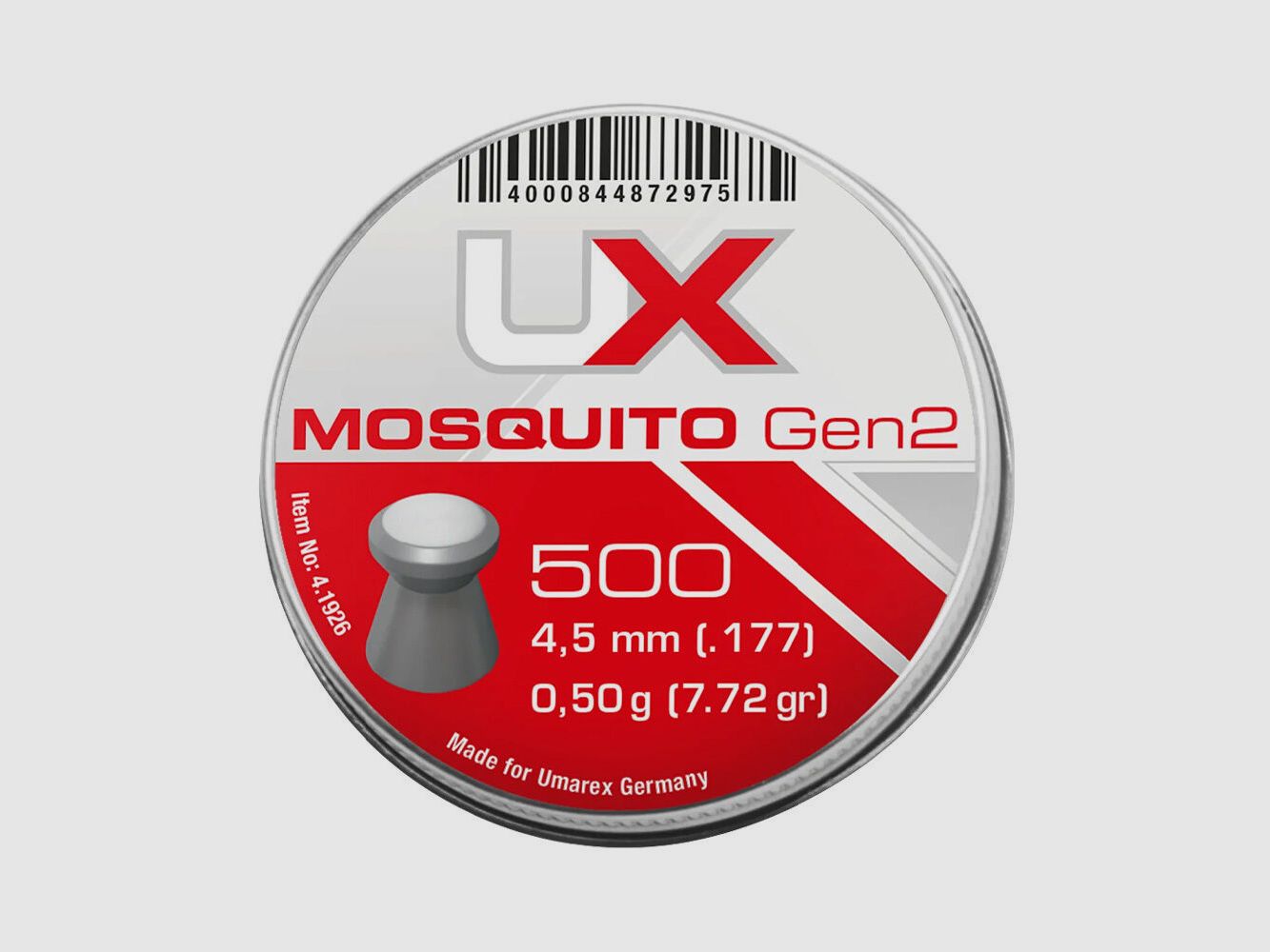 UX Mosquito Gen2 Diabolos 4,5mm / 0,50 g / 500 Stk
