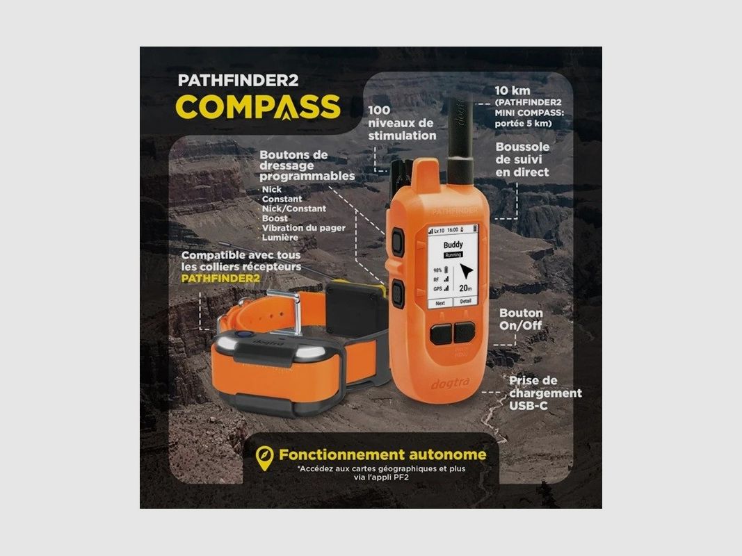 Dogtra Pathfinder 2 - Kit Kompass, Bild 2 von 4
