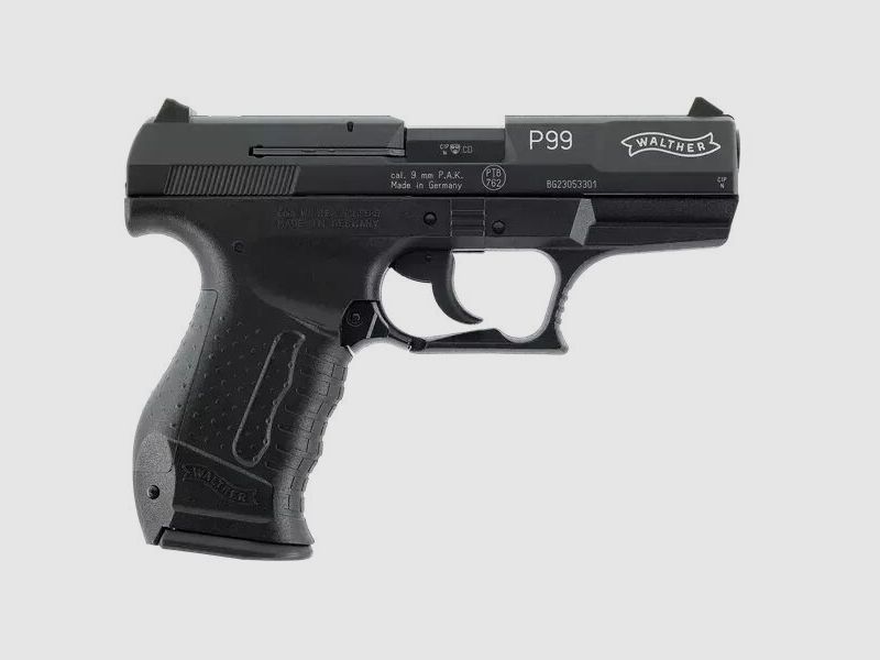 UMAREX Walther P99 Schwarz Kal. 9mm P.A.K. Gebraucht