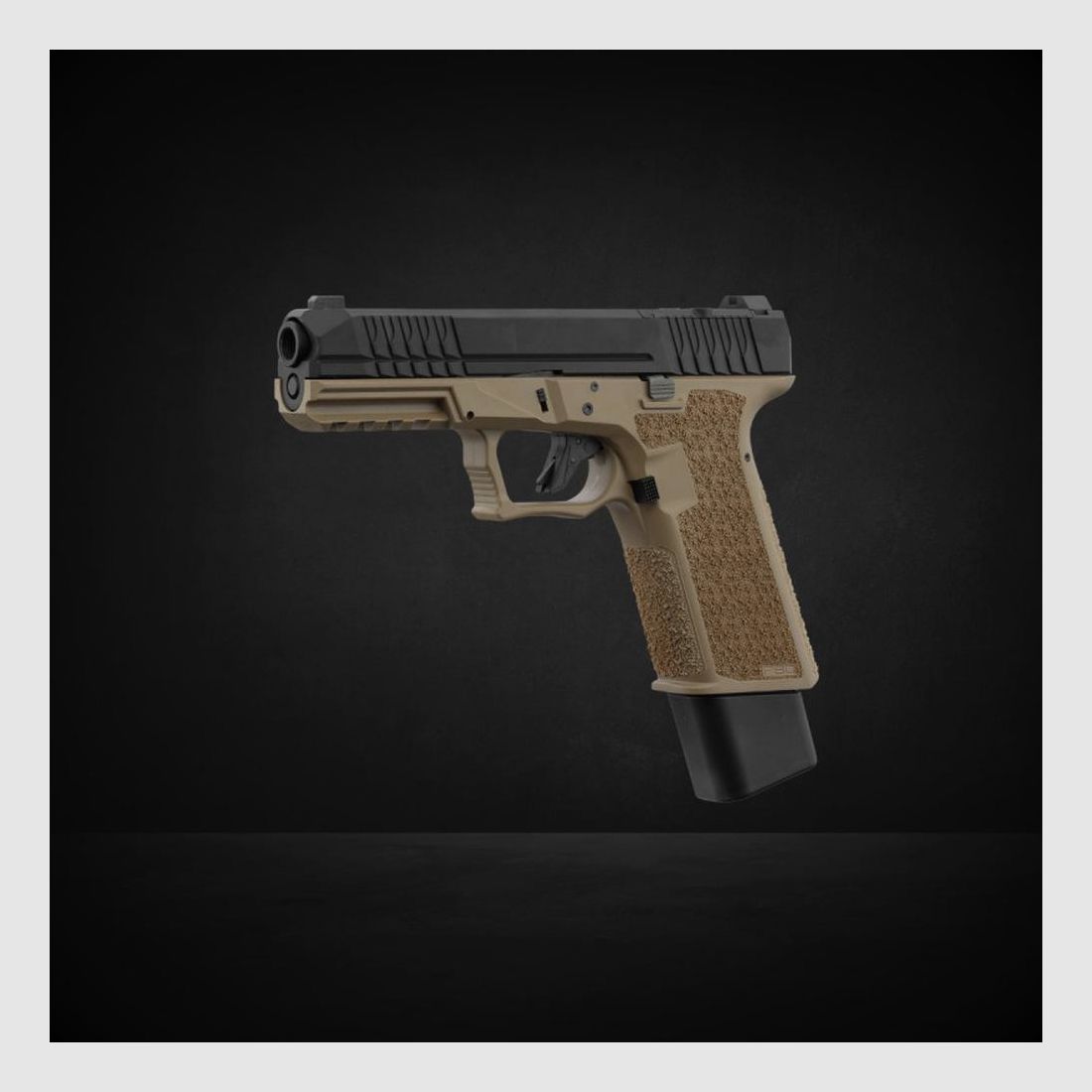 Replik Pistol GBB P80 PFS9 Double Eagle - Realistischer Blowback - Metallkonstruktion - Für Training und Freizeit, Bild 2 von 5