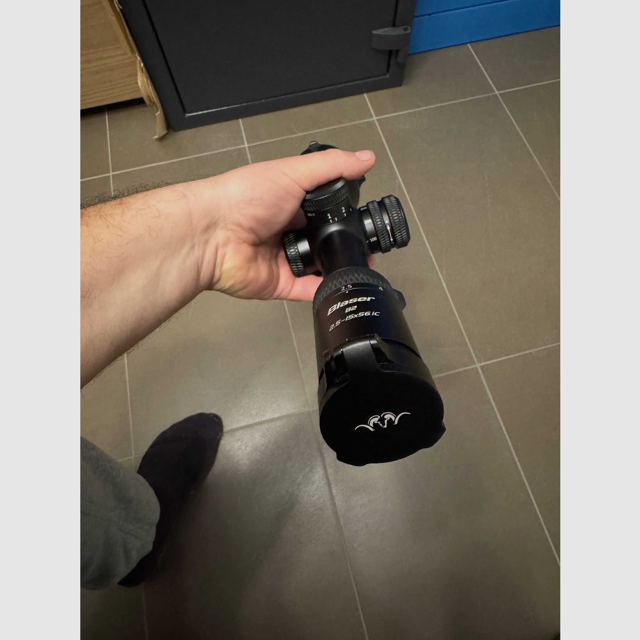 BLASER scope B2 2.5-15x56 iC S with rail