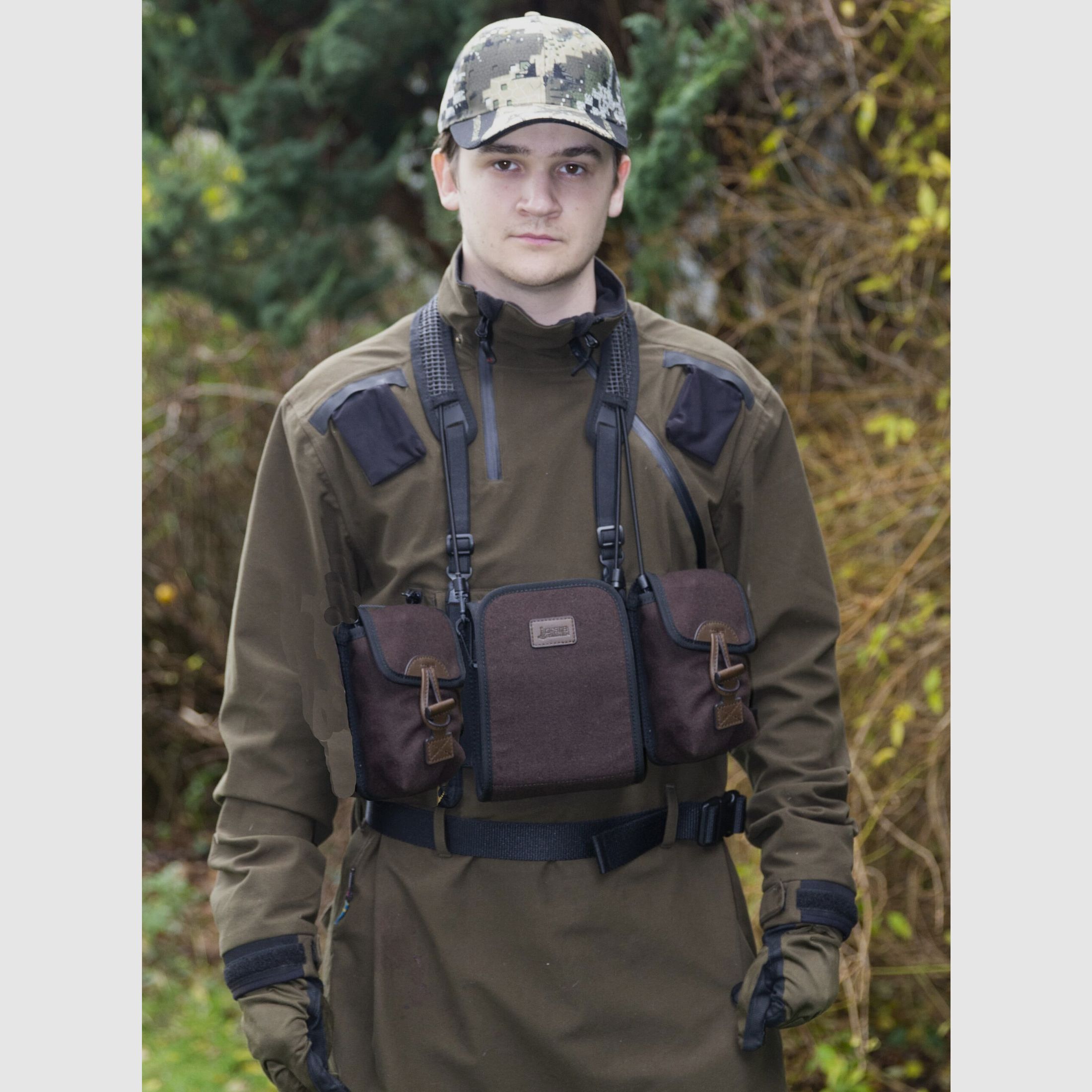 Mjoelner Toke 2.0 Fernglas-Tragesystem Loden