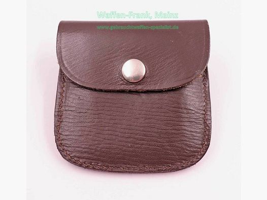 Custodia per cartucce in pelle di produttore sconosciuto per pallini e proiettili
