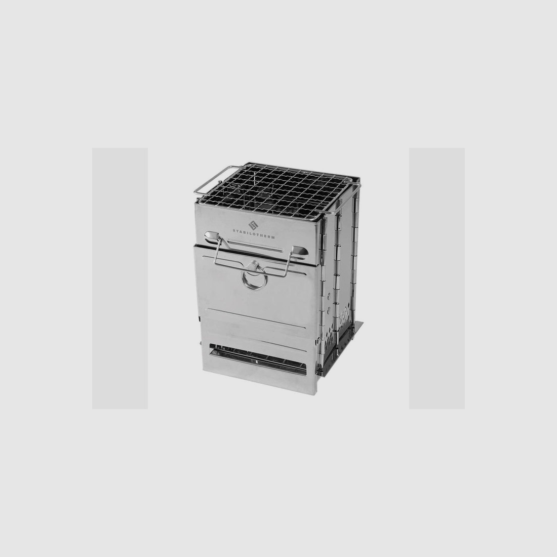 Stabilotherm Faltbarer Outdoor-Holzofen "Wood Stove Tower 1" Ultrakompakt