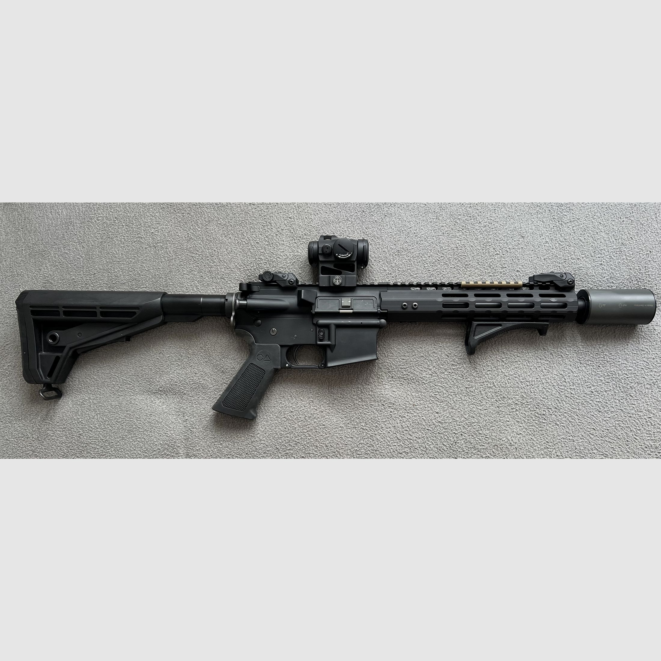 Oberland Arms OA-15 BL C9, 10.5", BL M-LOK handguard 9" slim, OA M4 stock, BUIS