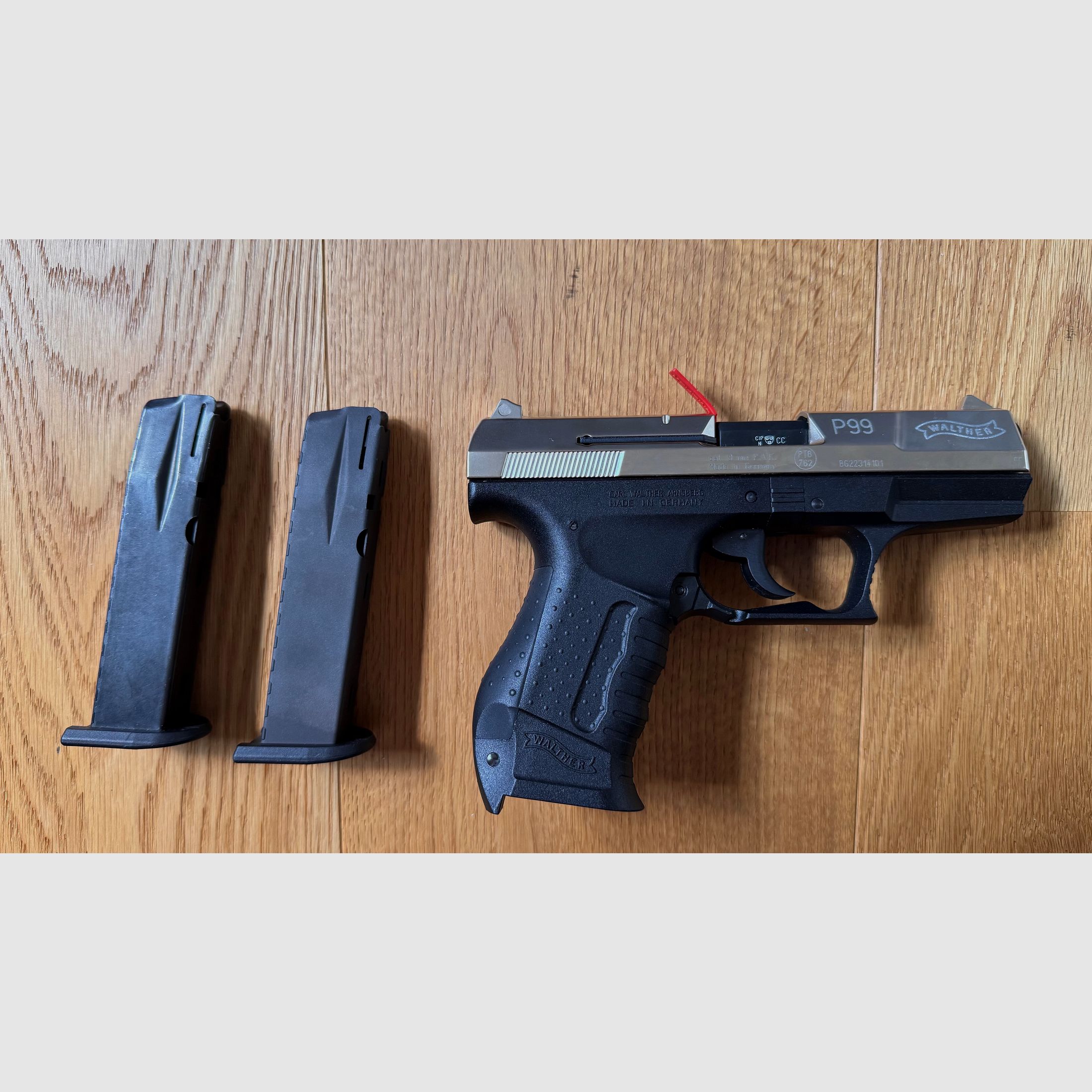 Umarex Walther P99 SRS Pistole im Kaliber 9 mm P.A.K. - Ungeschossen