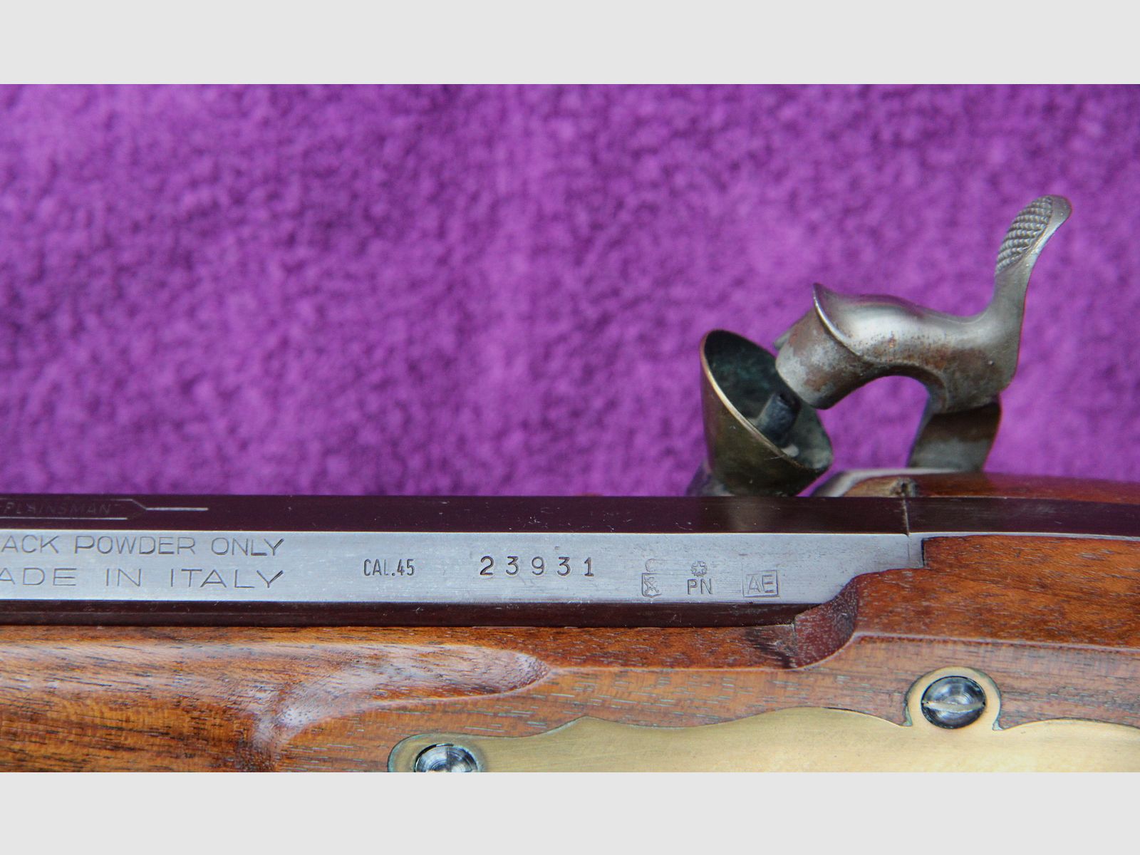 Plainsman Rifle Cal. 45 Pedersoli muzzleloader
