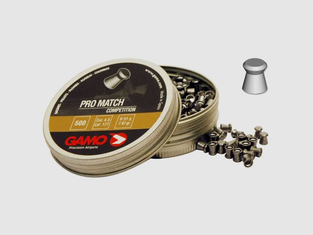 Boite de 500 plombs Pro Match Competition cal 4.5mm, image 1 sur 2
