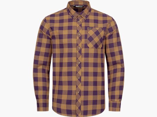 Herren Hemd Joshua Ocker/Lila Kariert 3XL