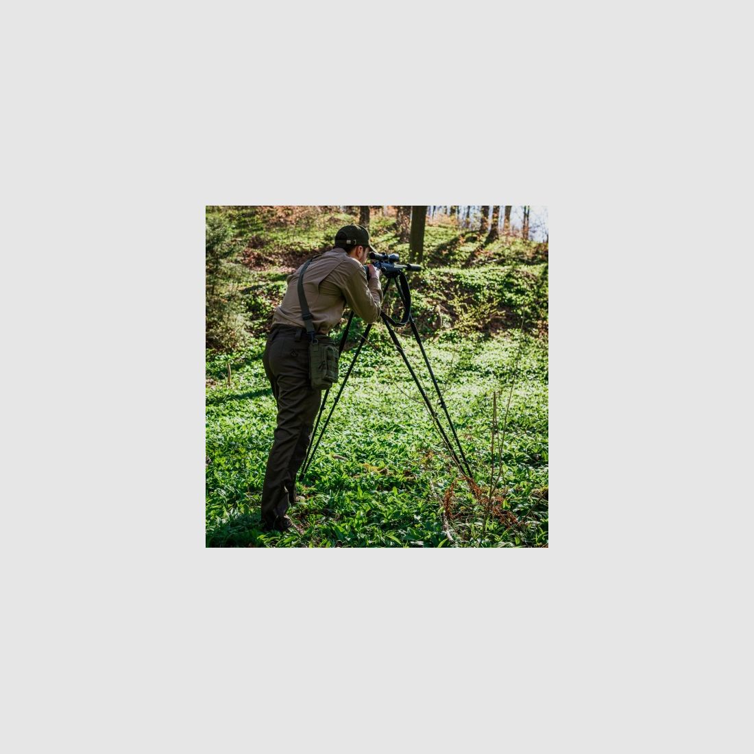 Farm-Land Zielstock chasse sur champ en aluminium