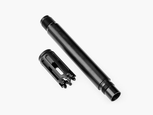 BUNDLE | STAAL of ALU TUNING BARREL | 190MM + MUZZLE BRAKE | 22x1,5mm | Milsig Valken M17 CQC A2 | CQMF G3 | DIAMETER.683