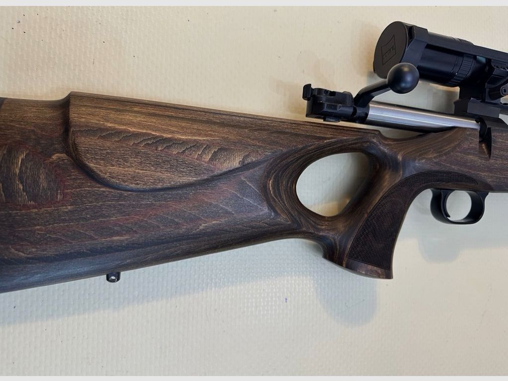 MAUSER M12 carabina a ripetizione calibro .308Win con ottica di mira + silenziatore + calcio a buco + guida Picatinny