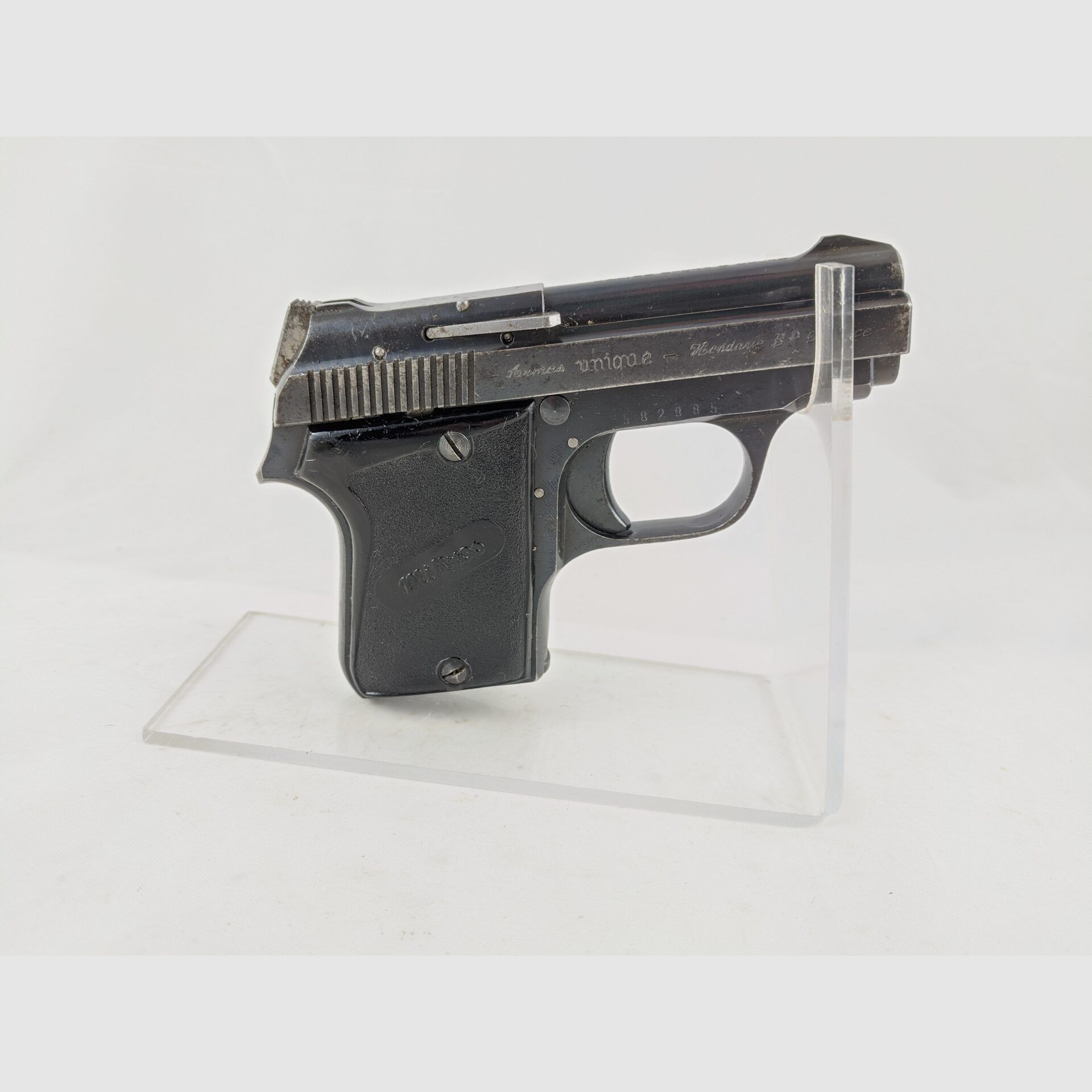 Unique „Mikros“ Model K Pistole Kal. .22 LR Short, Bild 7 von 8