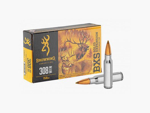 Munition Browning BXS Kaliber 308 Win Mag 180 grains