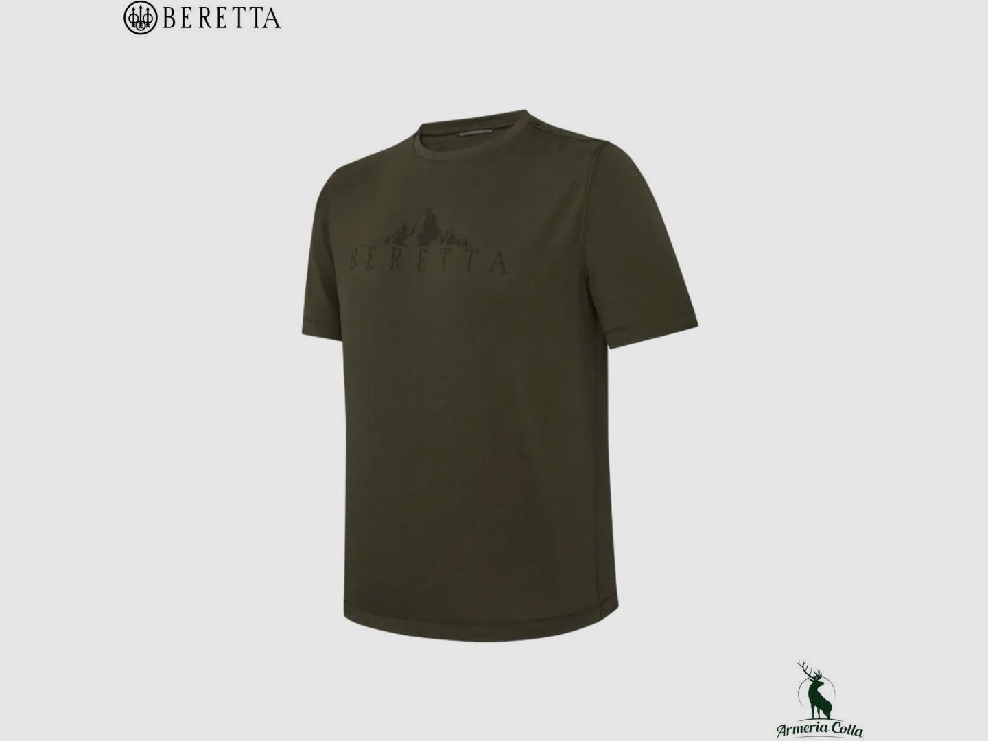 Beretta T-Shirt Cresta Olivgrün