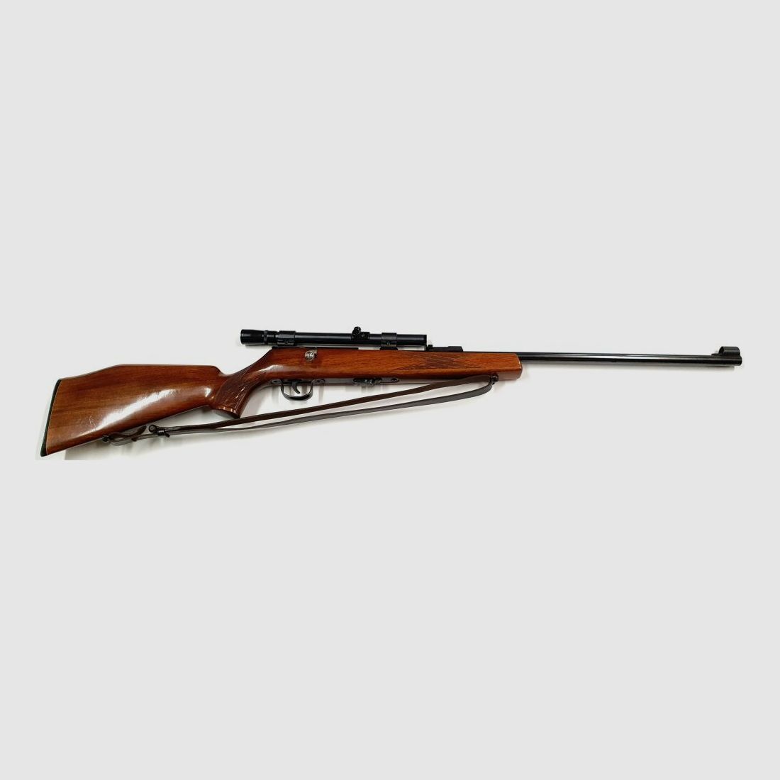 Repeating rifle with scope