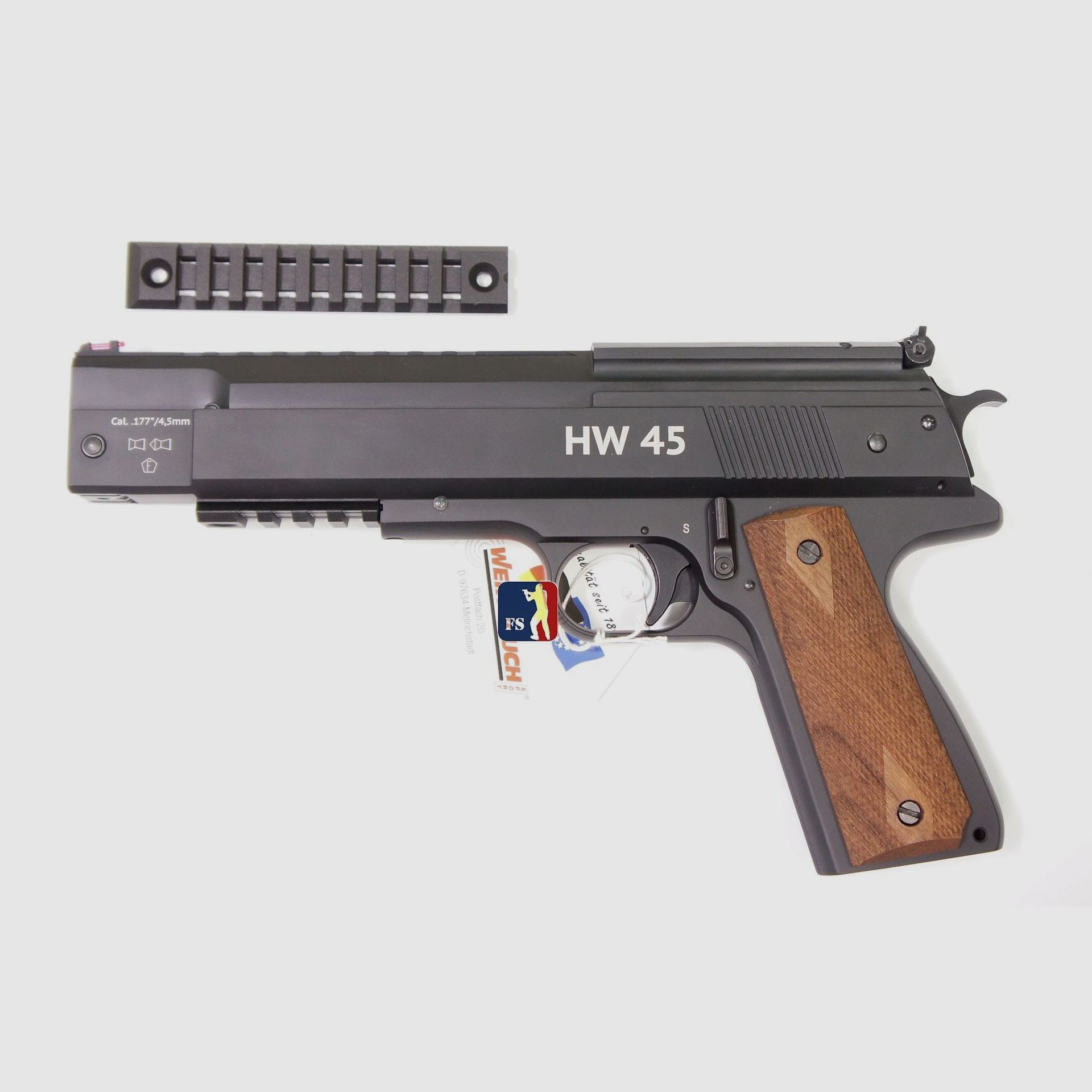 Weihrauch HW45 4,50 Luftpistole 