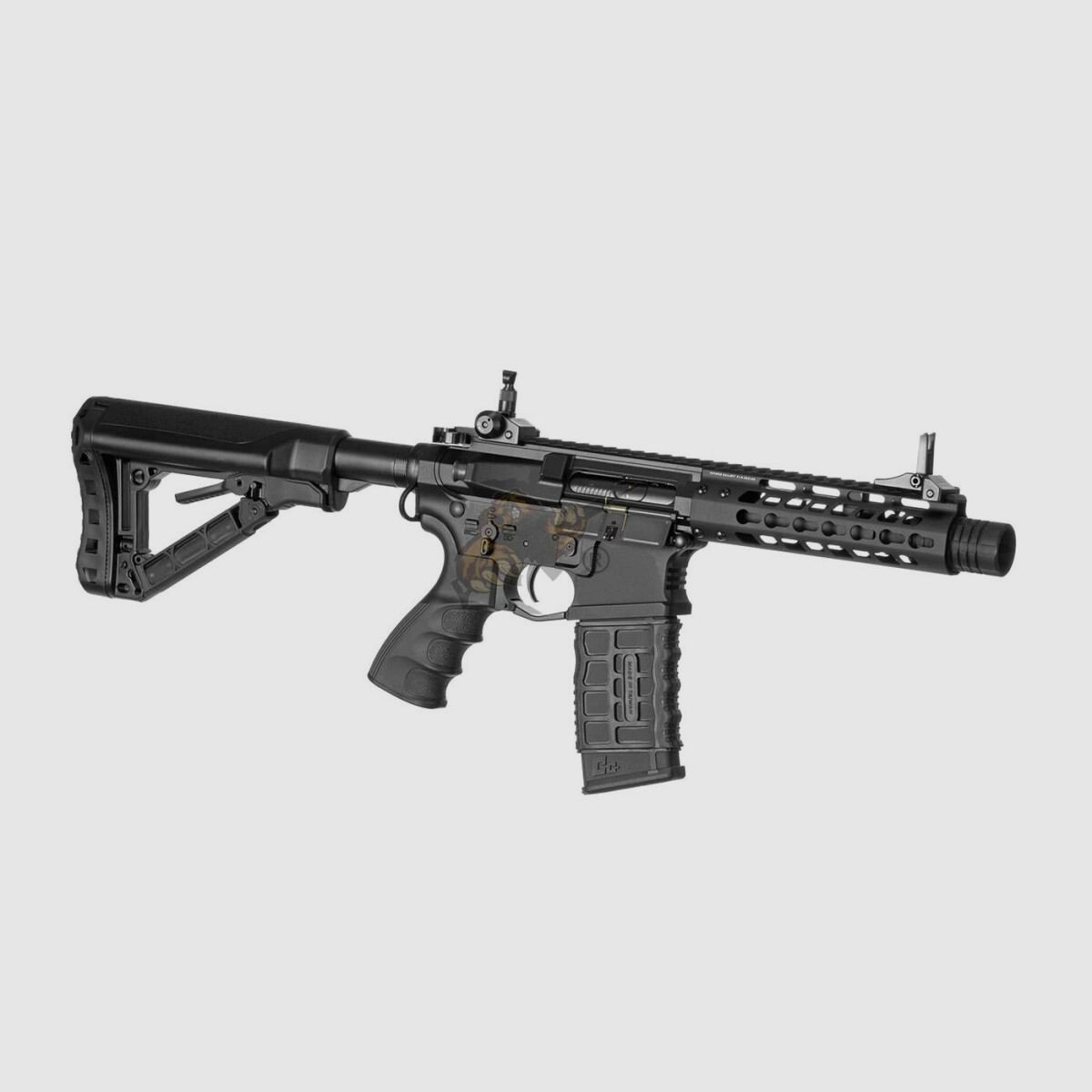 G&G GC16 Wild Hog 7" z ETU w czarnym Airsoft S-AEG wolny od 18