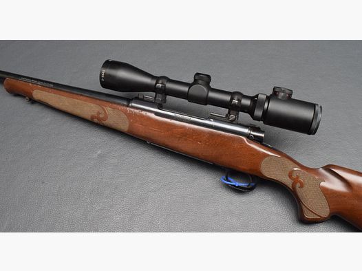 Jagdrepetierer Winchester Modell 70, Kaliber 6,5x55SE, Direktabzug, mit Hunter 3-9x40 LK, gut