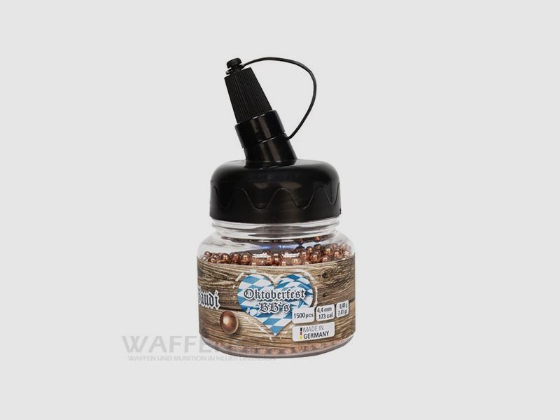 Diana Rundkugelmunition Kaliber 4,4mm Kupferbeschichtet 1500 Schuss