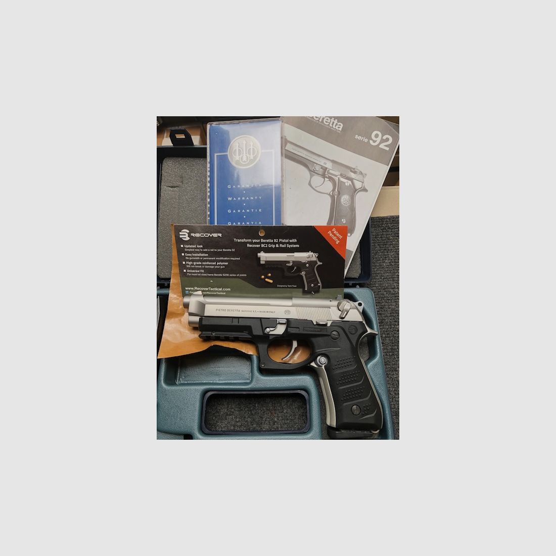 P.Beretta 92 FS Parabellum 9 x 19mm - Inox
