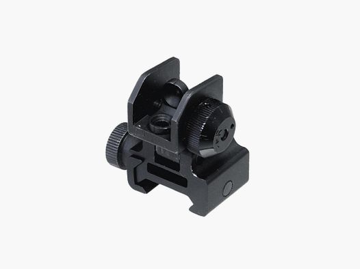 UTG MNT-951 Flip-up Rear Sight – Dual Aperture, Seitenverstellung