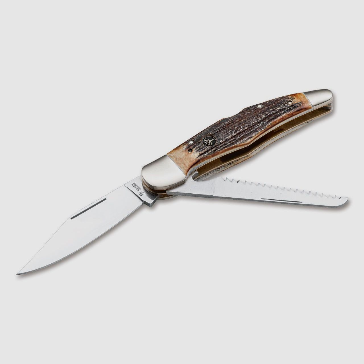 BKER JAGDMESSER DUO Taschenmesser mit Sge