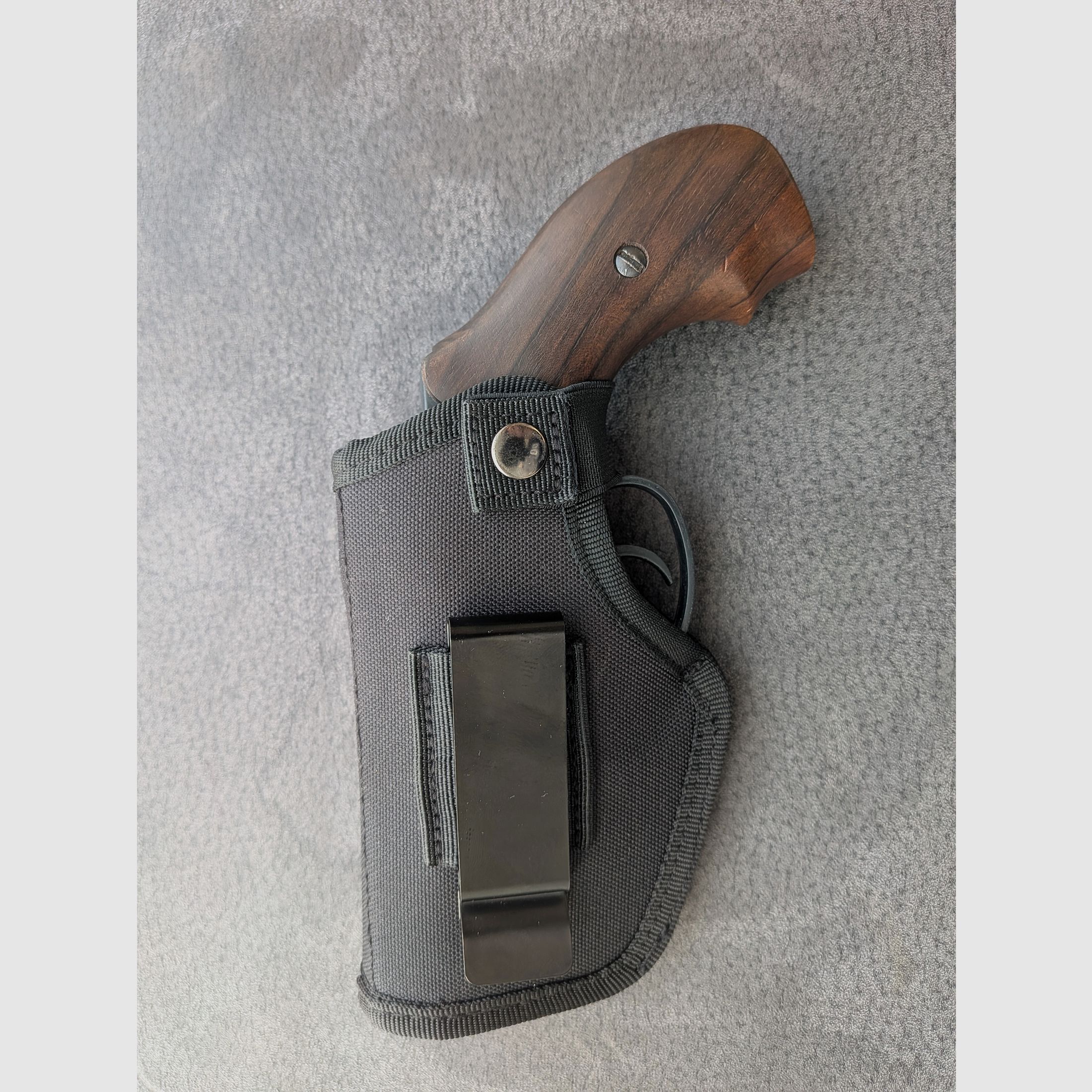 ME 38 Compact - Revolver - alte PTB 542 - 9mm Knall - Holzgriff - SSW