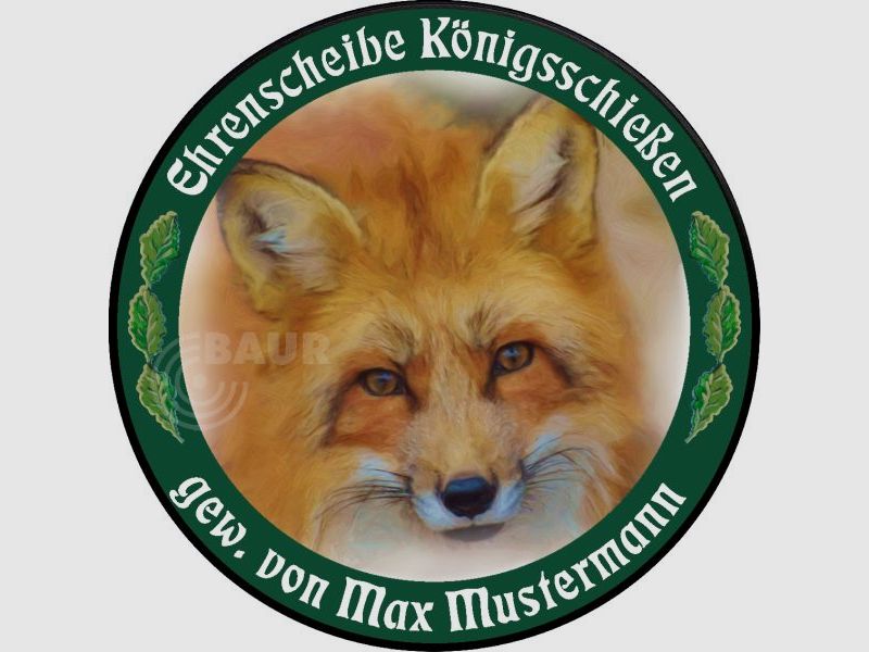 Schützenscheibe ECO-LINE Motiv 255