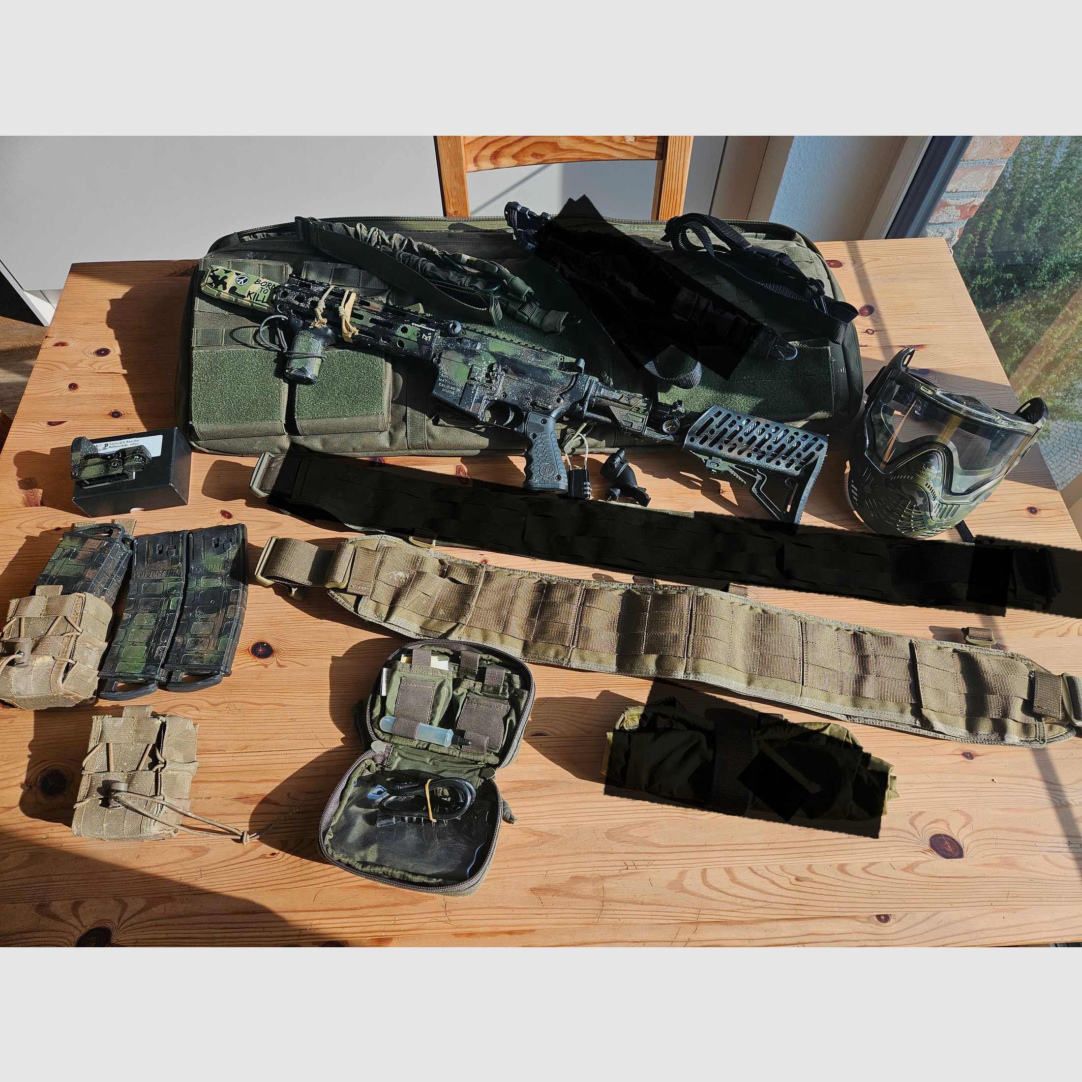 Tippmann TMC elite mit viel Zubehör 