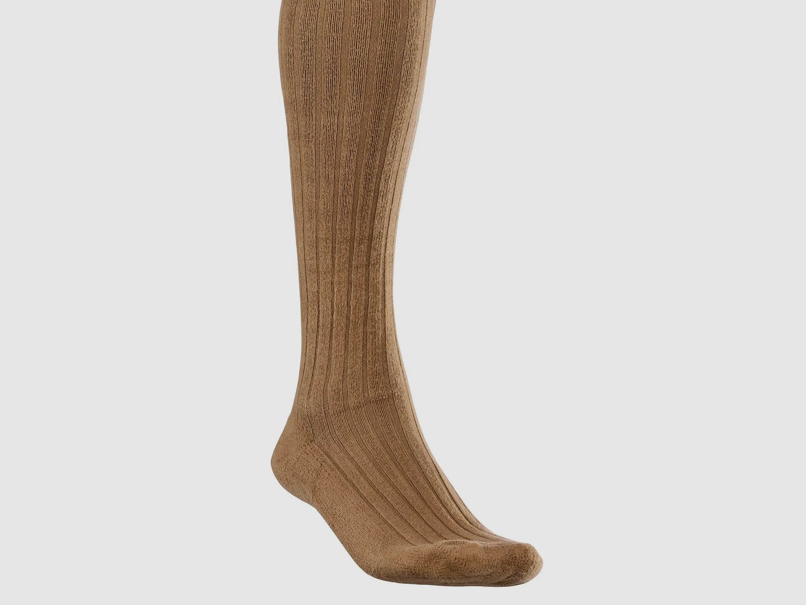Bundeswehr Original BW Socke Tropen lang braun gebraucht