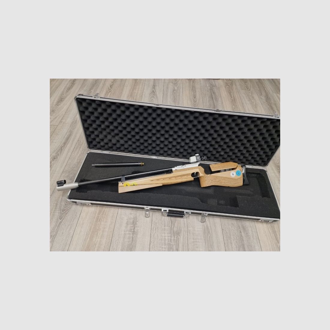 Feinwerkbau Match air rifle C 60 with lots of accessories, overhaul 2024!