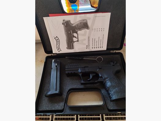 Walther P22Q Schreckschuss Pistole 9mm P.A.K. schwarz