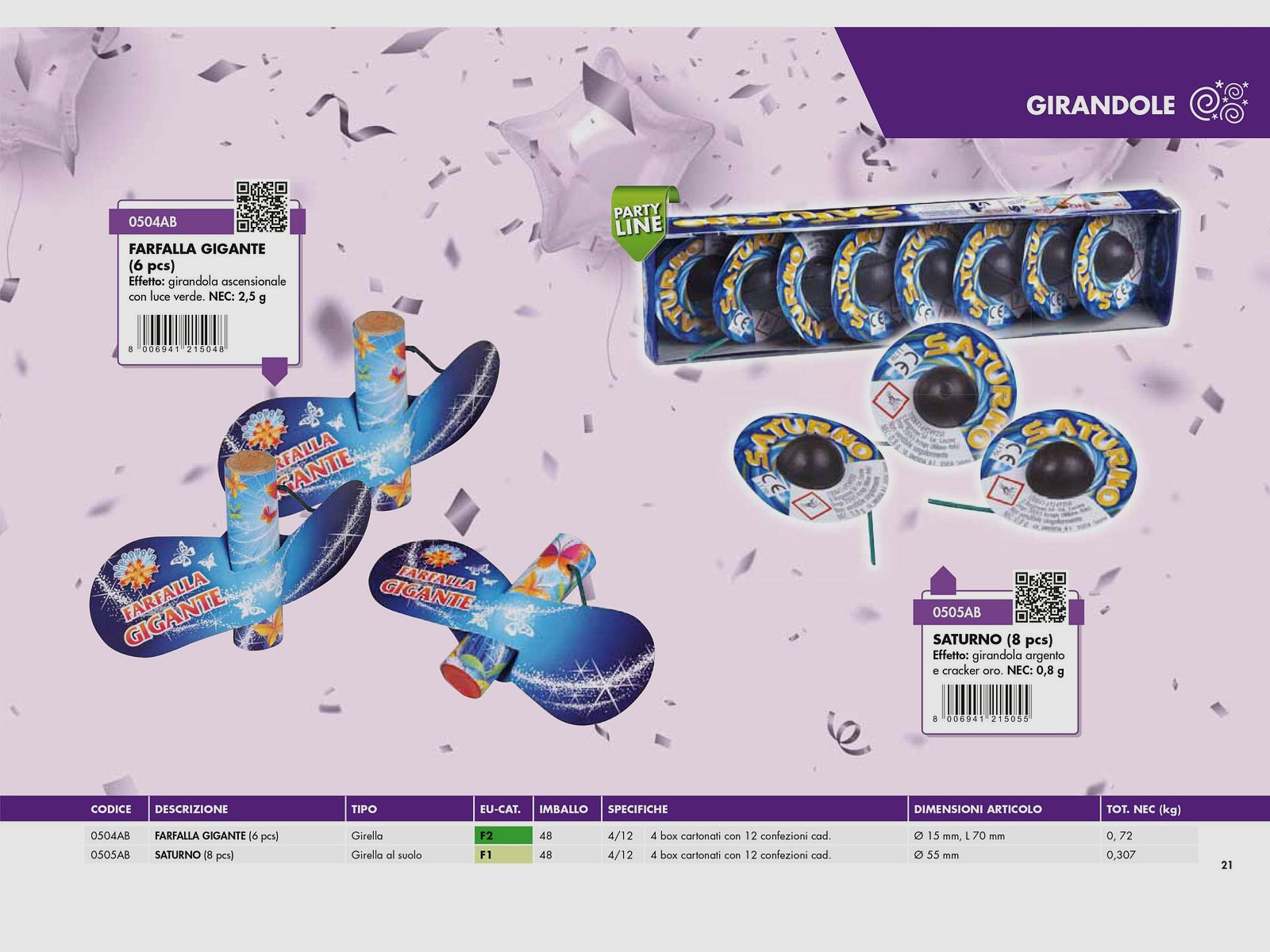 BORGONOVO – KATALOG KUNSTFEUERWERK, Bild 143 von 164