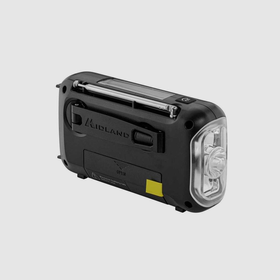 Radio Urgence Midland modèle ER250BT rouge avec technologie Bluetooth, image 5 sur 8