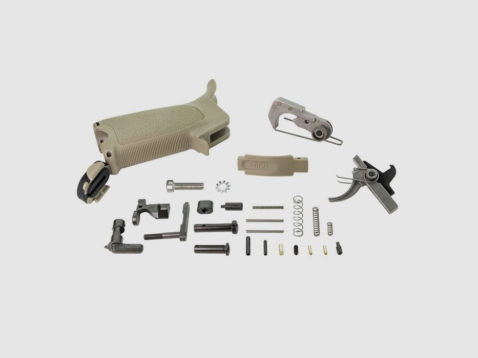 BRAVO COMPANY BCMGUNFIGHTER™ KITS BRAVO COMPANY BCMGUNFIGHTER AR-15 ERWEITERTES UNTERTEIL-KIT, FDE, Bild 1 von 2
