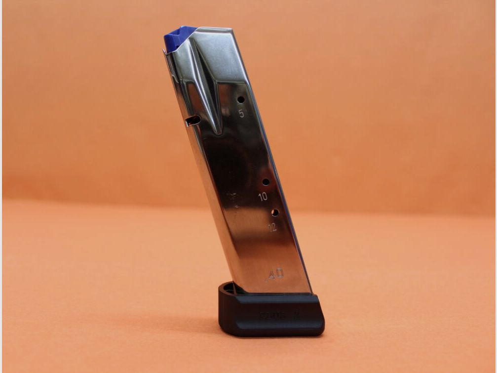 CZUB CZ 75 SP-01/ Shadow/ Shadow2 Magazin Original CZ 19-Schuss vernickelt 9mmLuger (.40S&W 14-Schuss)