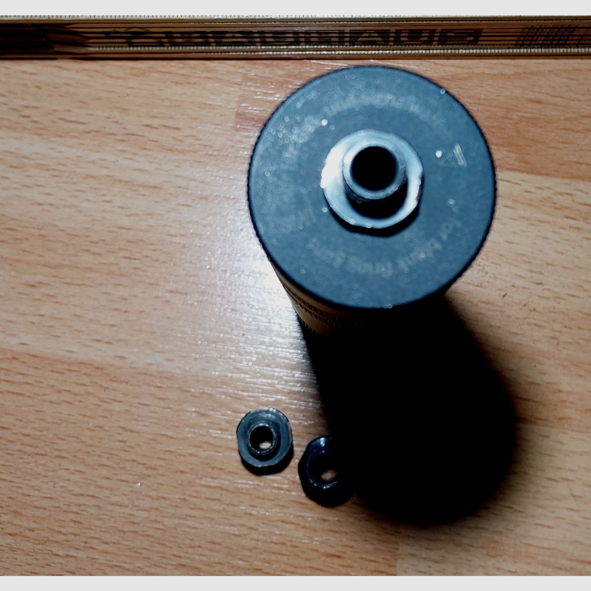 Zoraki Schalldämpfer für SRS Schreckschusspistolen mit 3 Adaptern