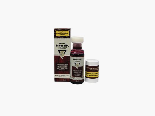 SCHERELL's Schaftöl Rotbraun 50ml