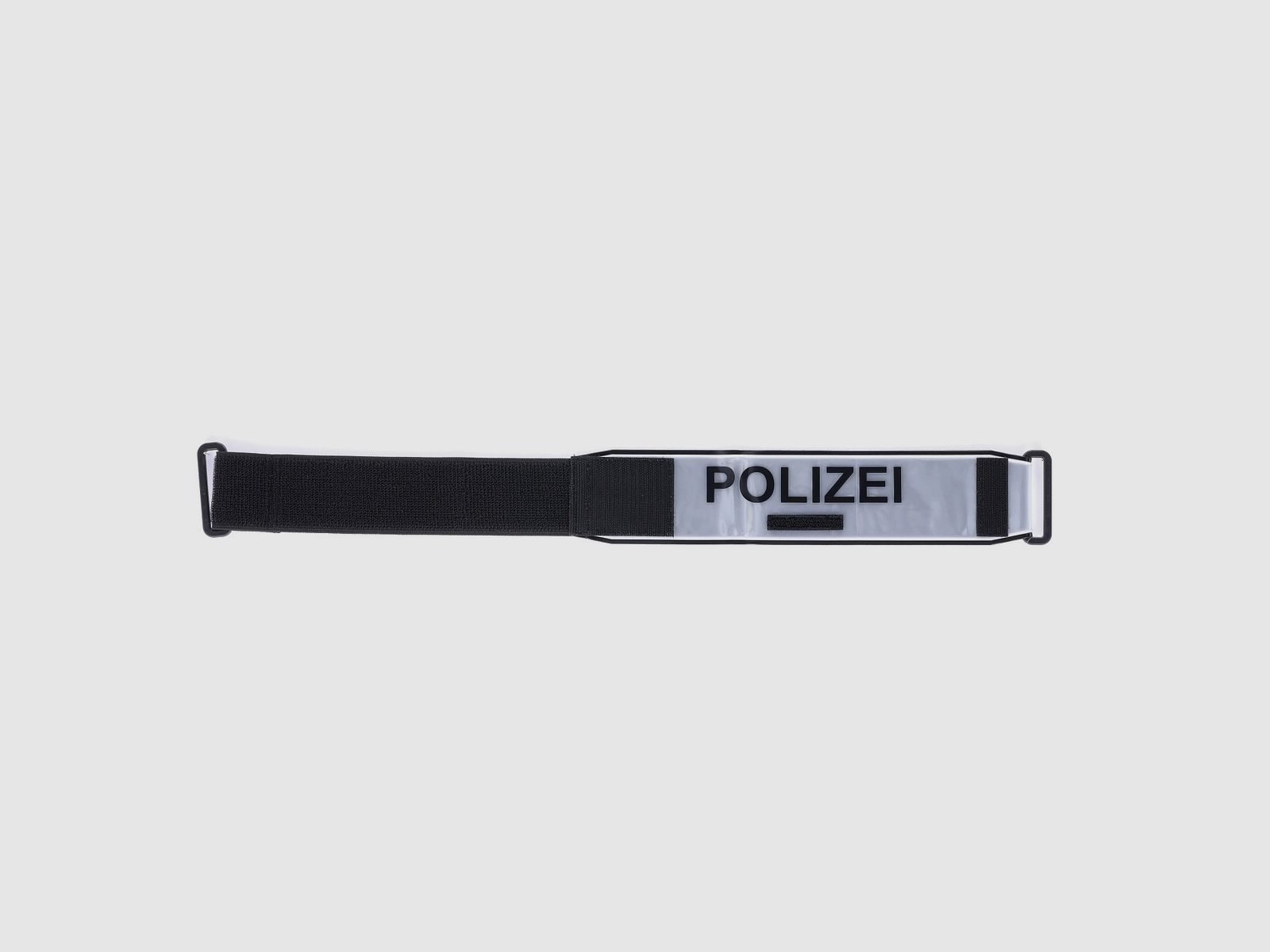 ETZEL "POLIZEI" Armbinde HIGHVIZ, Weiß