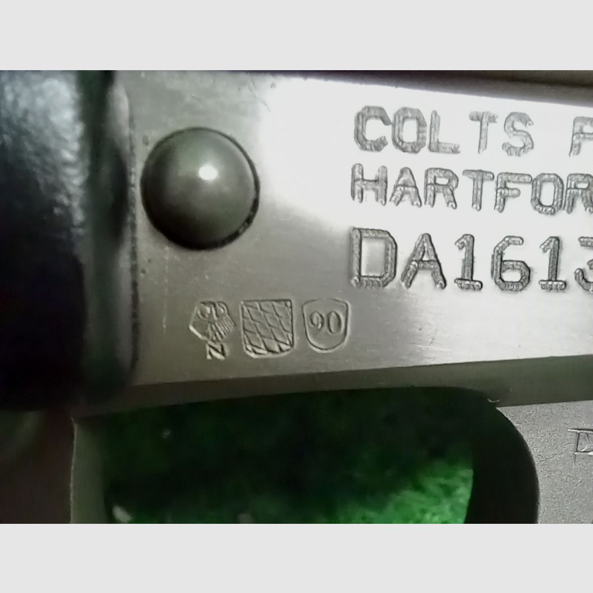 Colt Double Eagle pistol in .45 AUTO caliber in stainless steel,