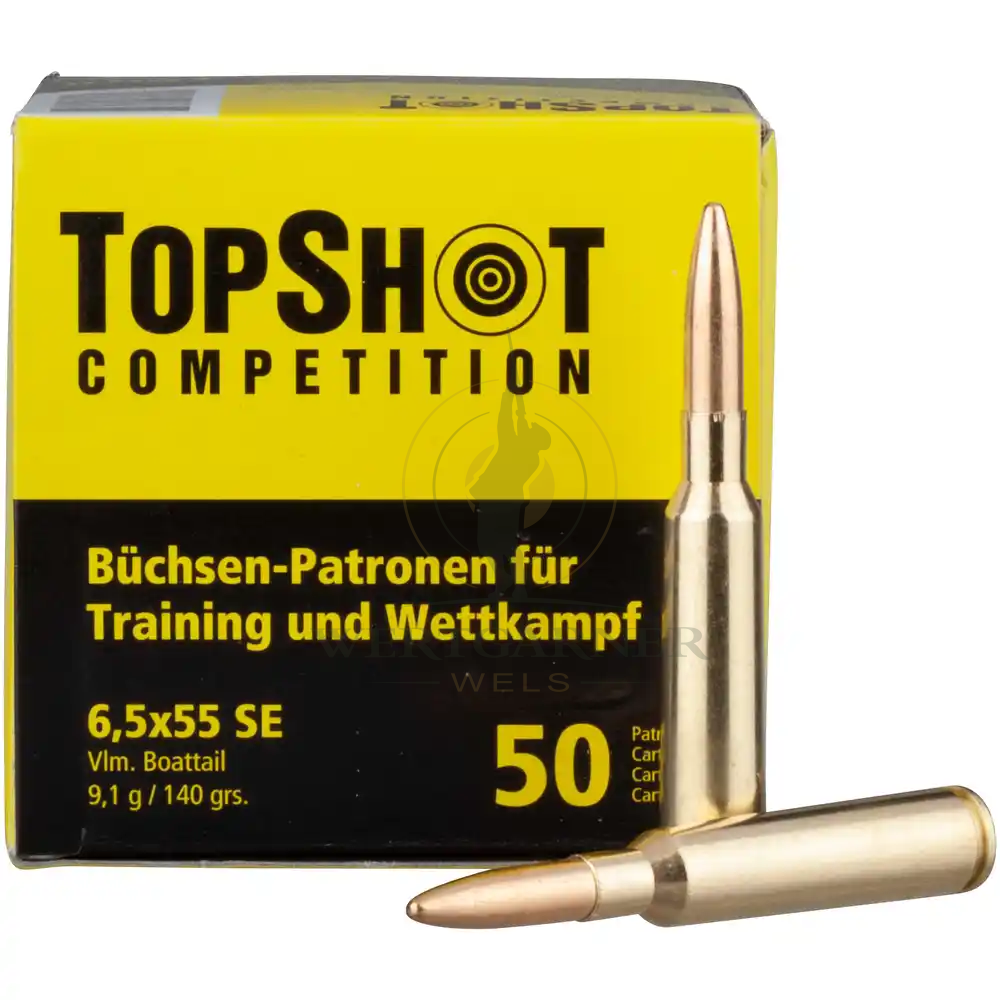 Topshot Competition 6,5x55 FMJ BT 140grs