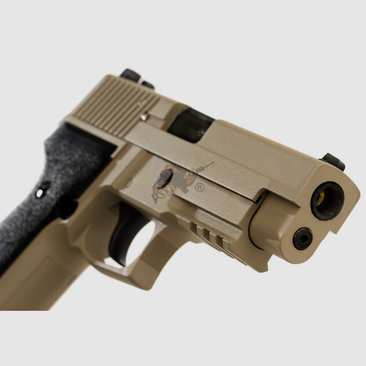 WE F226 Mk25 Navy Seals Full Metal Desert GBB -F-, image 4 of 4
