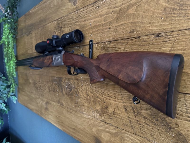 Krieghoff Ultra double rifle BBF 5.6x50R Mag. 20/76 incl. Leica Fortis 2-12x50