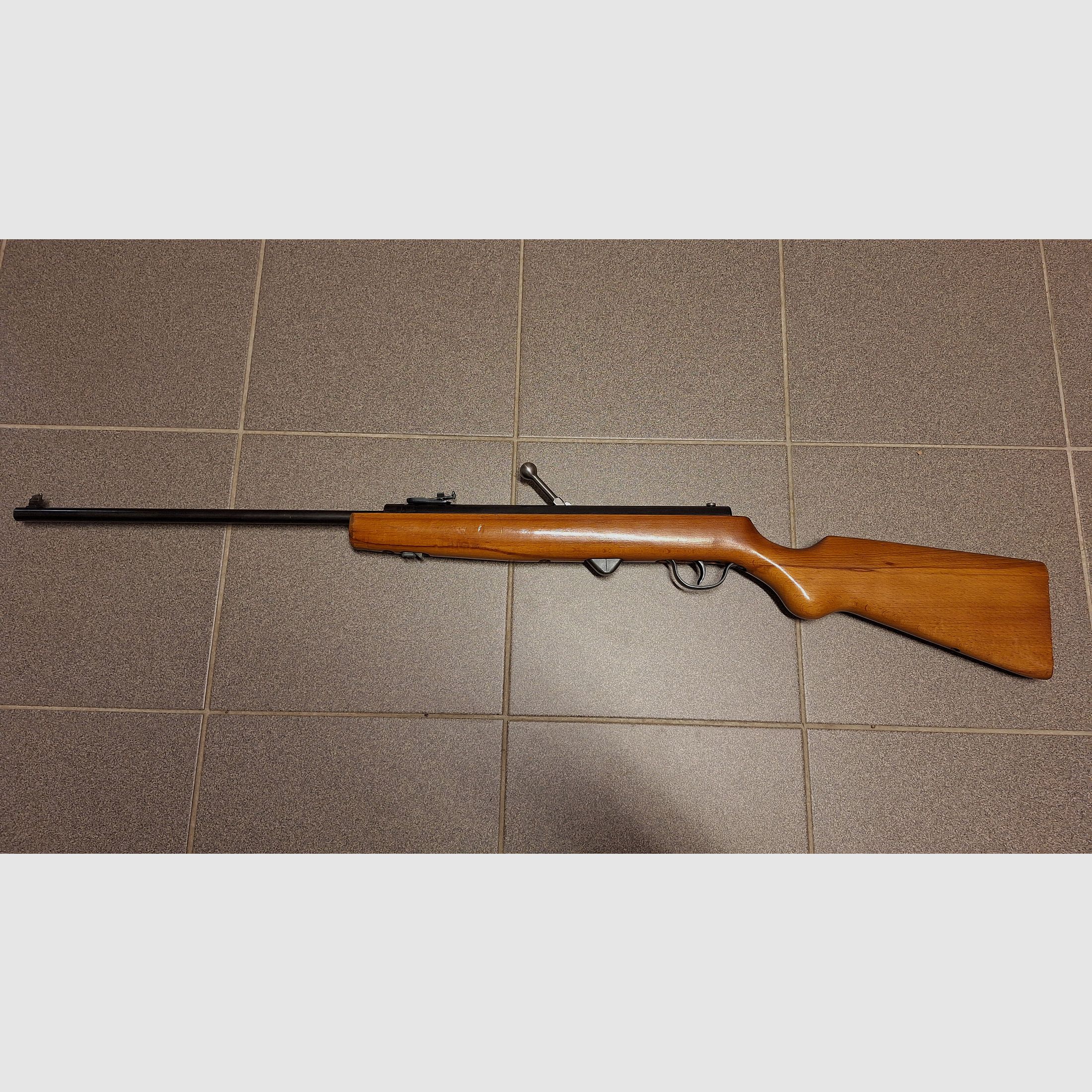 Haenel Suhl 310 DDR-GST Luftgewehr mit Magazin!