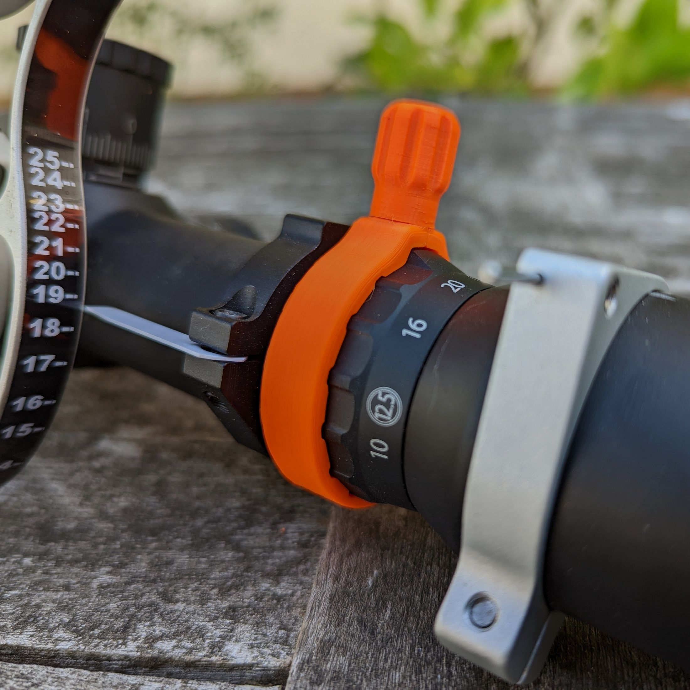 Für Falcon Optics: Schnellverstellhebel für Vergrößerungseinstellung der Falcon Optics X50 Serie