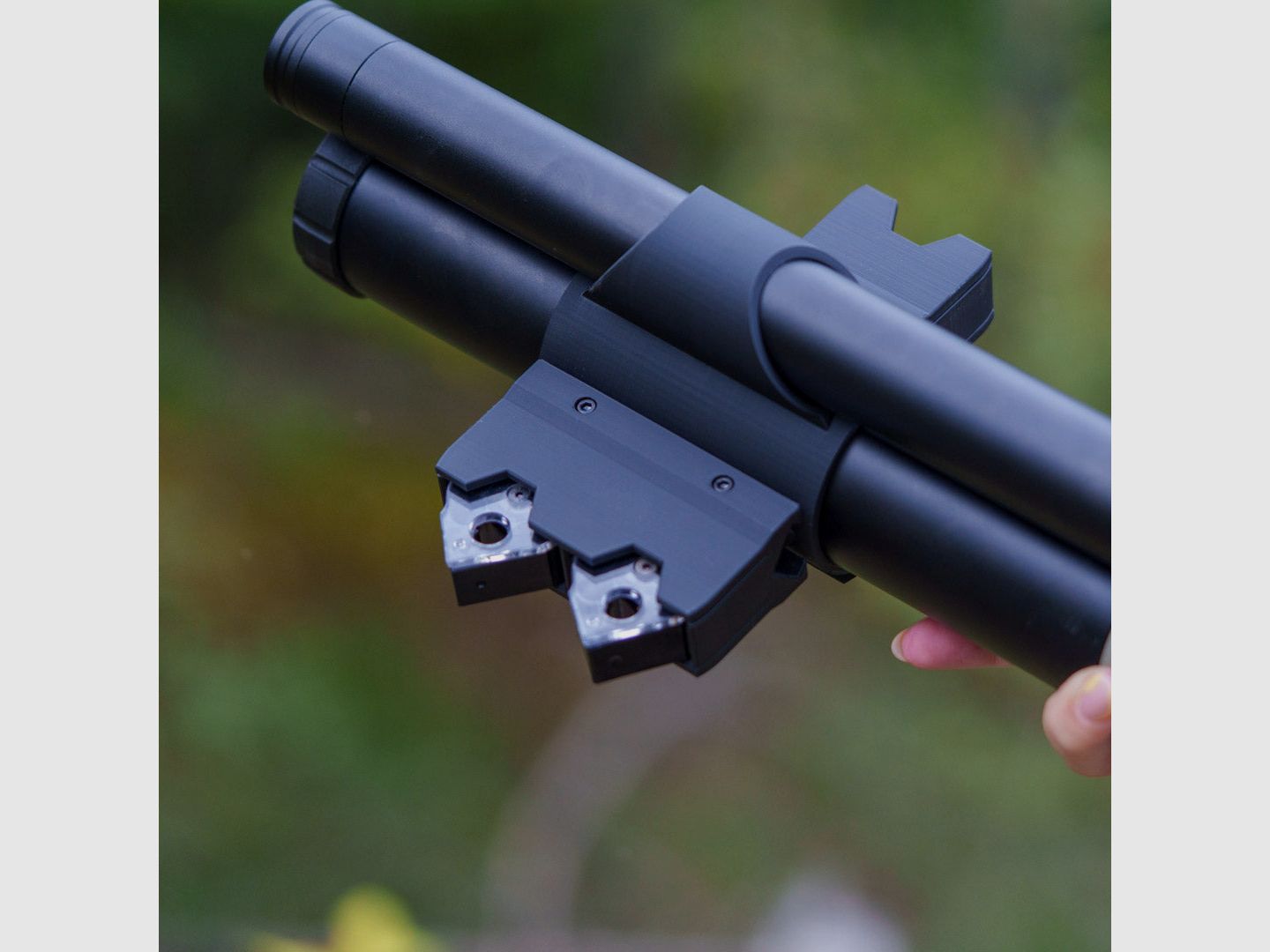 SINGLE or DOUBLE MAGAZINE HOLDER for BOTTLE CLAMP | AEA HP MAX 1 | HP MAX 2