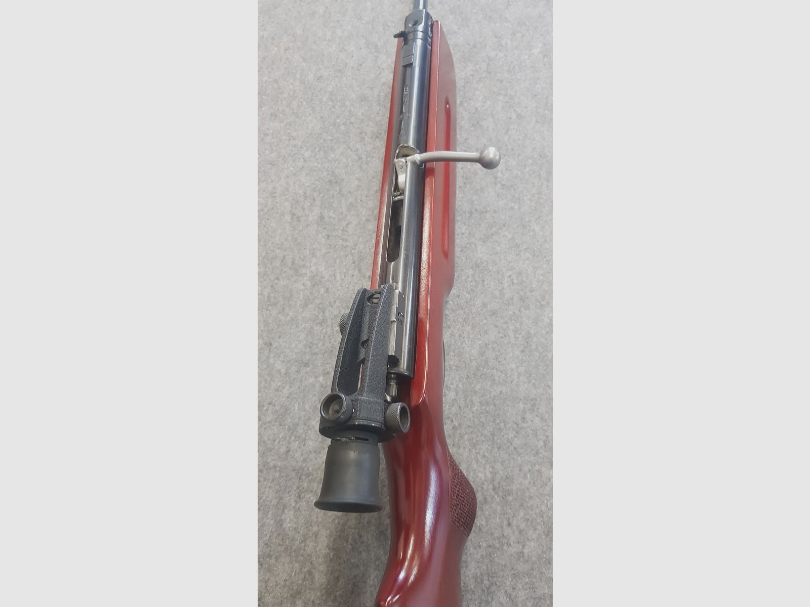 Q1 Schräger Korntunnel Halter Haenel Mod. 311  mit Feinabzug und Diopter Durchlader cal. 4,5mm Diabolo
