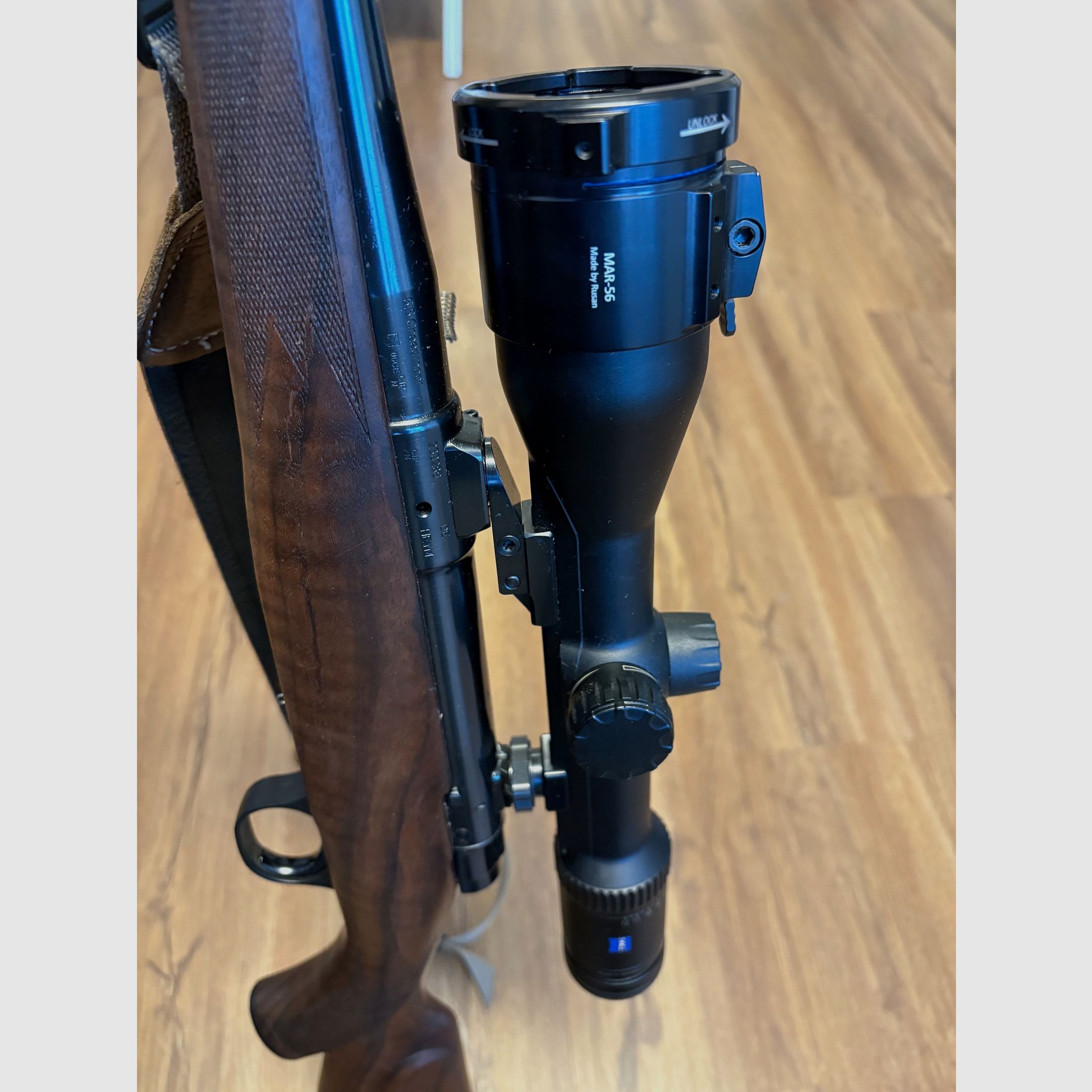 Zeiss V6 2-12x50, mit Schiene, Leuchtabsehen 60