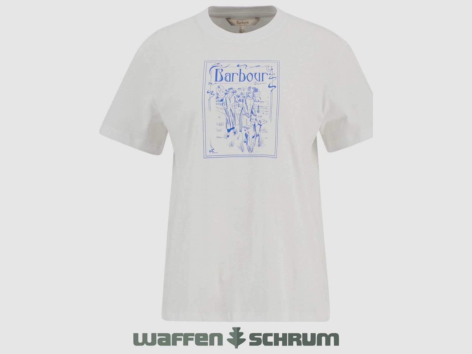 Barbour T-Shirt Hambleton White